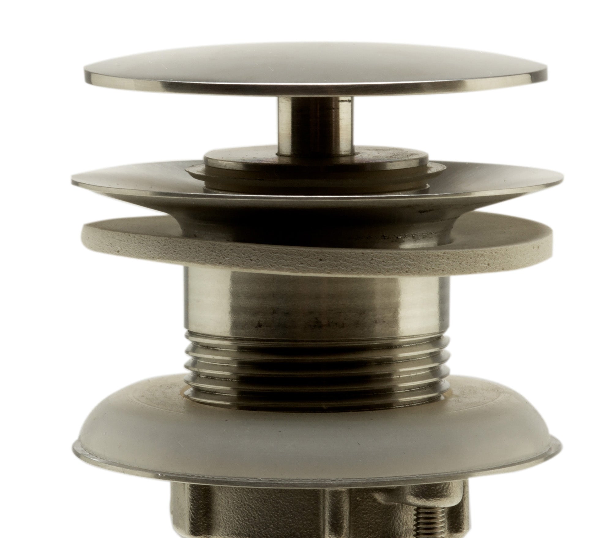 ALFI Brushed Stainless Steel Pop Up Drain for Sink w/o Overflow, AB5009-BSS - The Sink Boutique