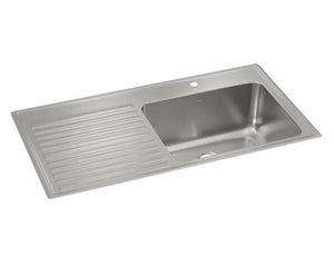 Alternate Image for Elkay Lustertone Classic 43" Stainless Steel Kitchen Sink, 18 Gauge, Lustrous Satin, ILGR4322R1
