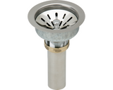 Elkay LK99FC Deluxe Drain 3-1/2" Type 304 Stainless Steel Body for Fireclay Sinks with Basket Strainer - The Sink Boutique