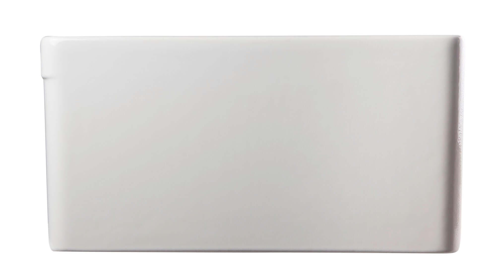 ALFI 30" Fluted Single Bowl Fireclay Farmhouse Apron Sink, White, AB509-W