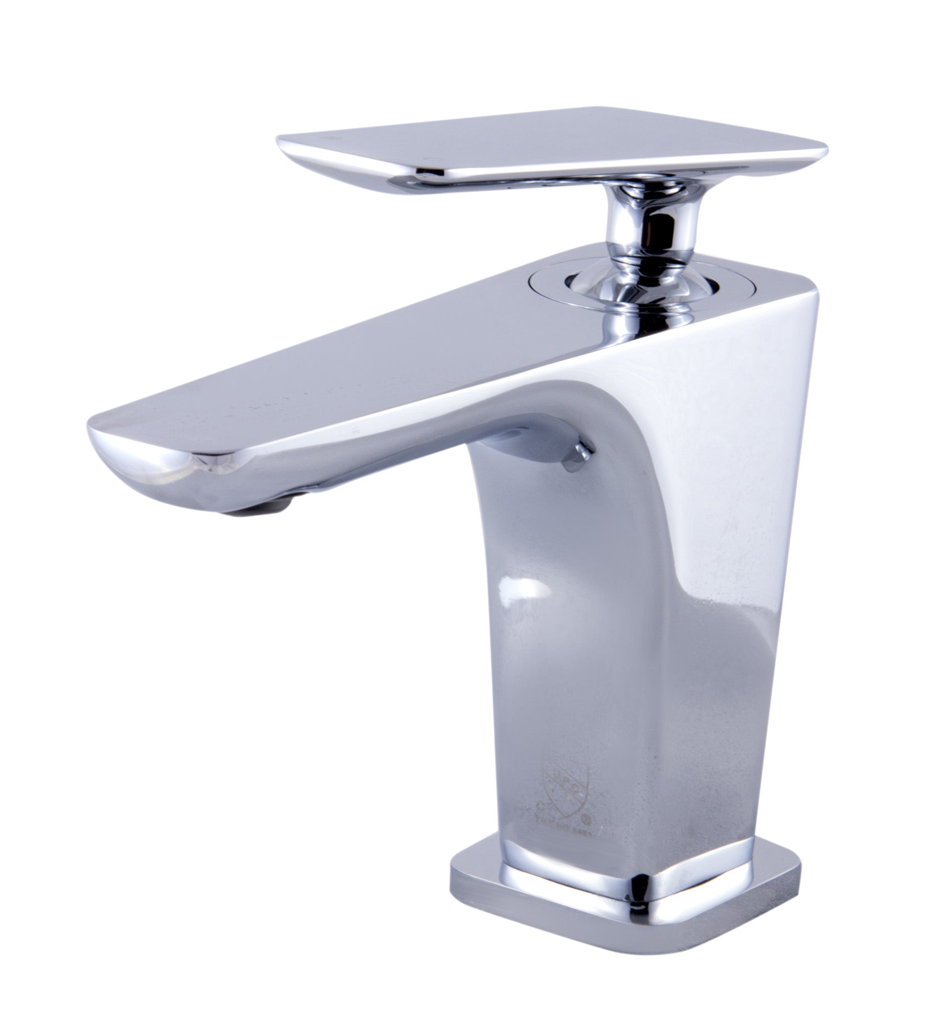ALFI Polished Chrome Single Hole Modern Bathroom Faucet, AB1779-PC