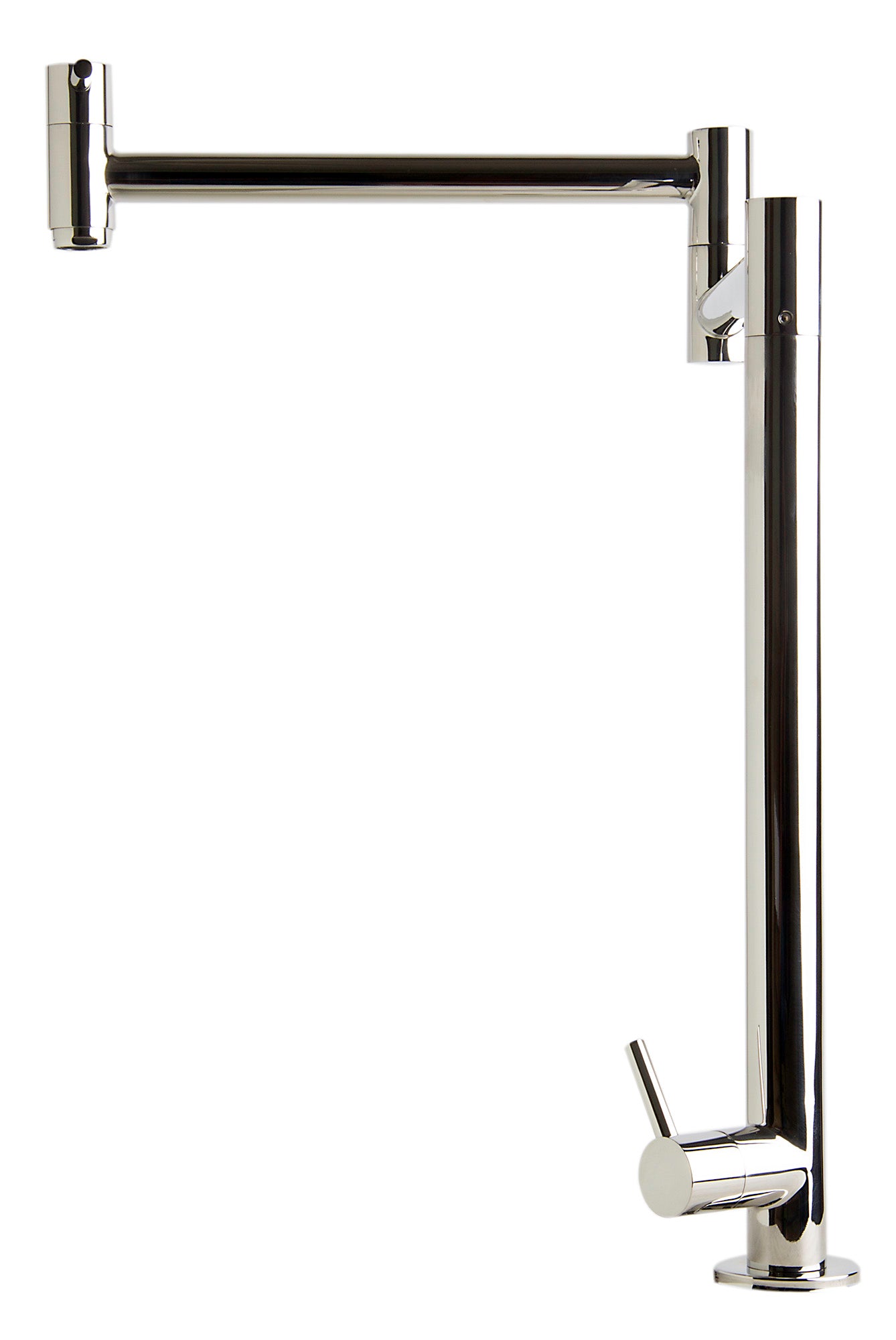 ALFI Polished Stainless Steel Retractable Pot Filler Faucet, AB5018-PSS - The Sink Boutique