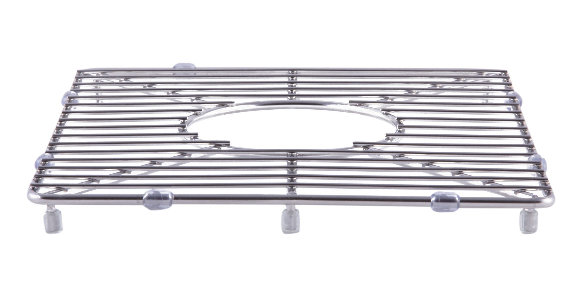 ALFI brand Stainless steel kitchen sink grid for small side of AB3618DB. AB3618ARCH ABGR3618S