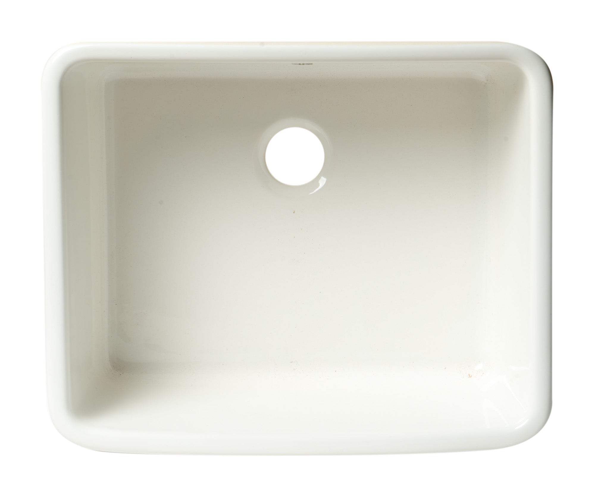 Alternate Image for ALFI brand 20" Single Bowl Apron Fireclay Farmhouse Kitchen Sink, White, AB507