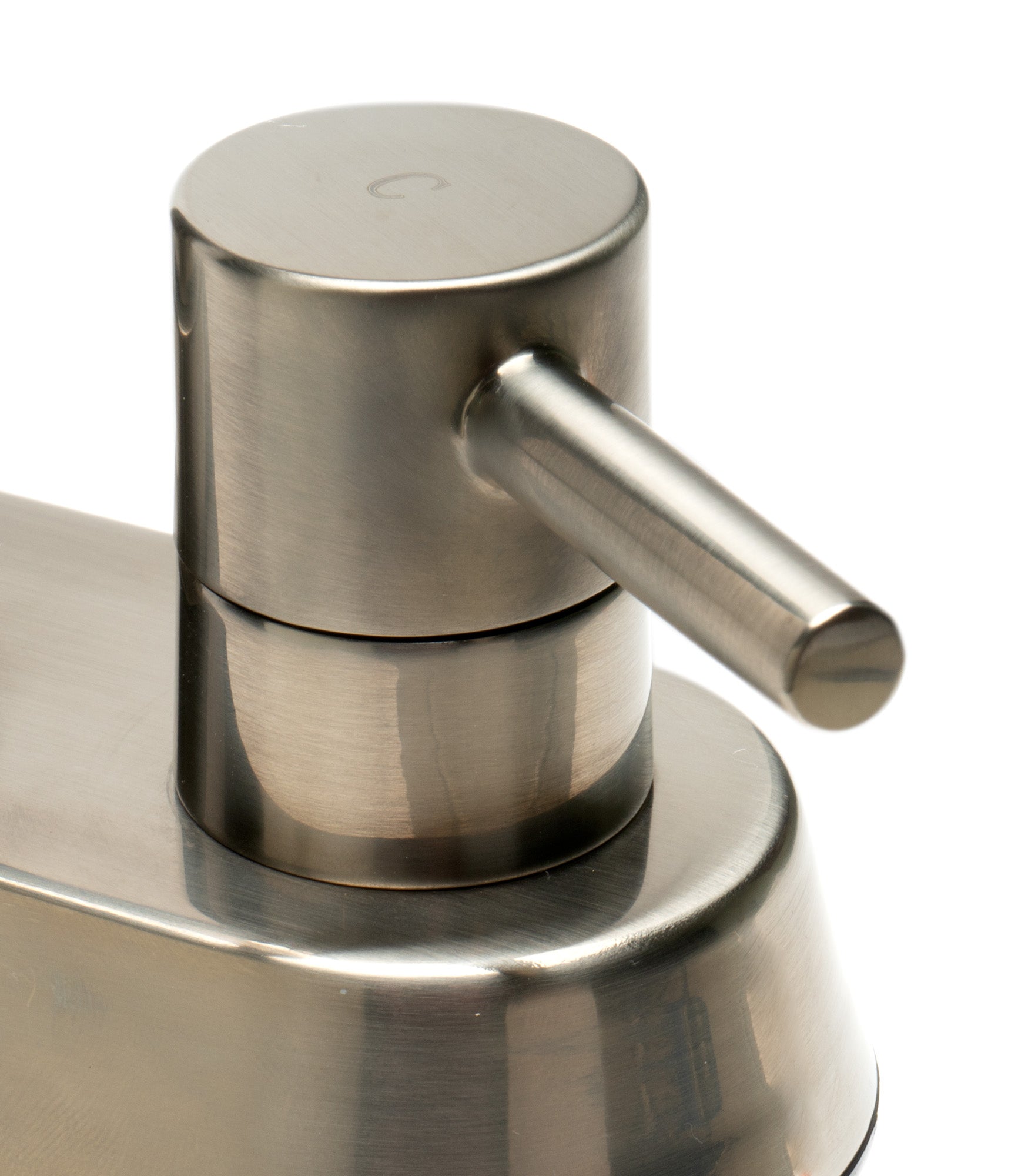 ALFI brand AB1400-BN Brushed Nickel Two-Handle 4'' Centerset Bathroom Faucet - The Sink Boutique