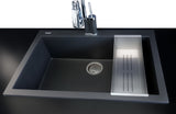 ALFI brand AB85SSC Stainless Steel Colander Insert for Granite Sinks - The Sink Boutique