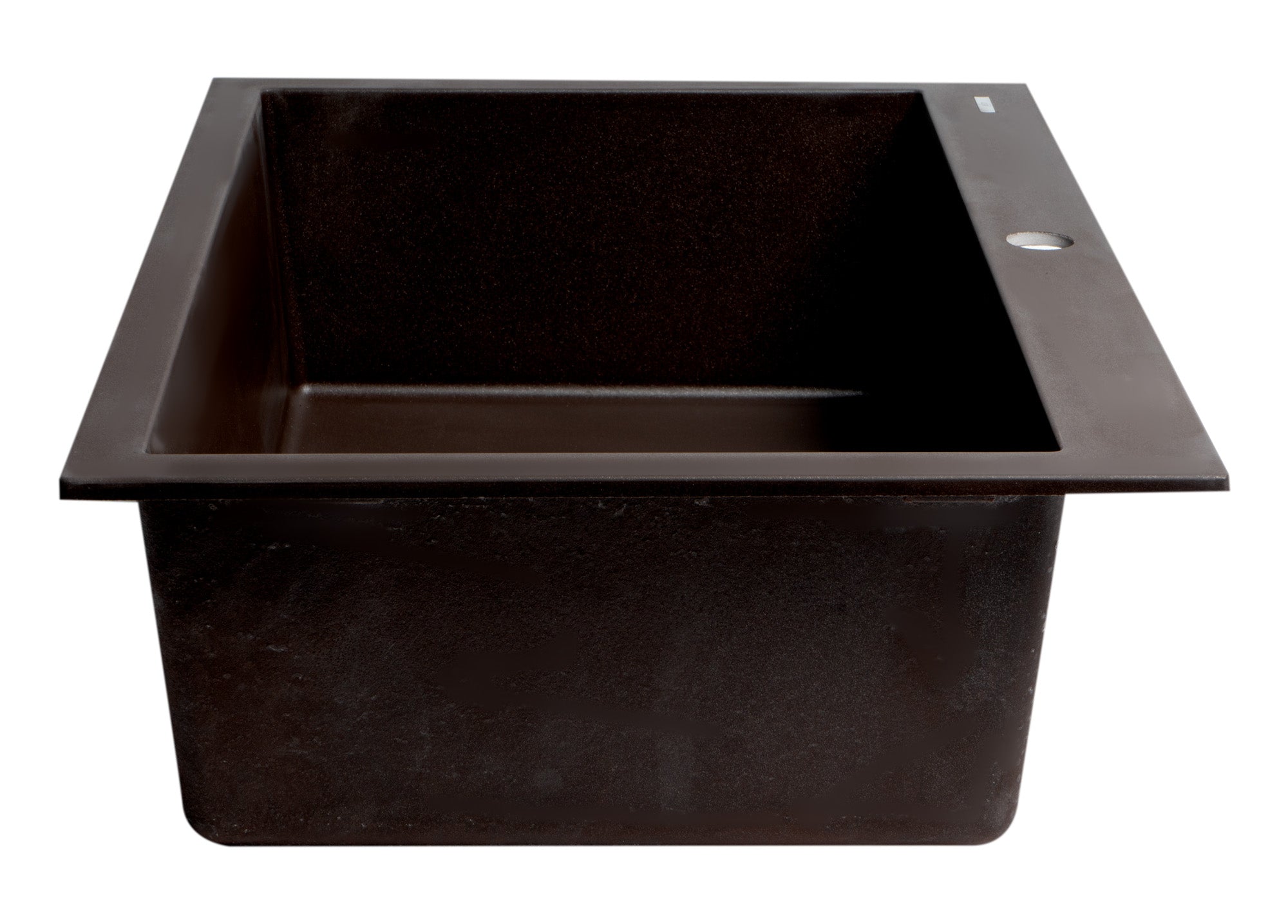 Alternate Image for ALFI brand AB3020DI-C Chocolate 30" Drop-In Single Bowl Granite Composite Kitchen Sink