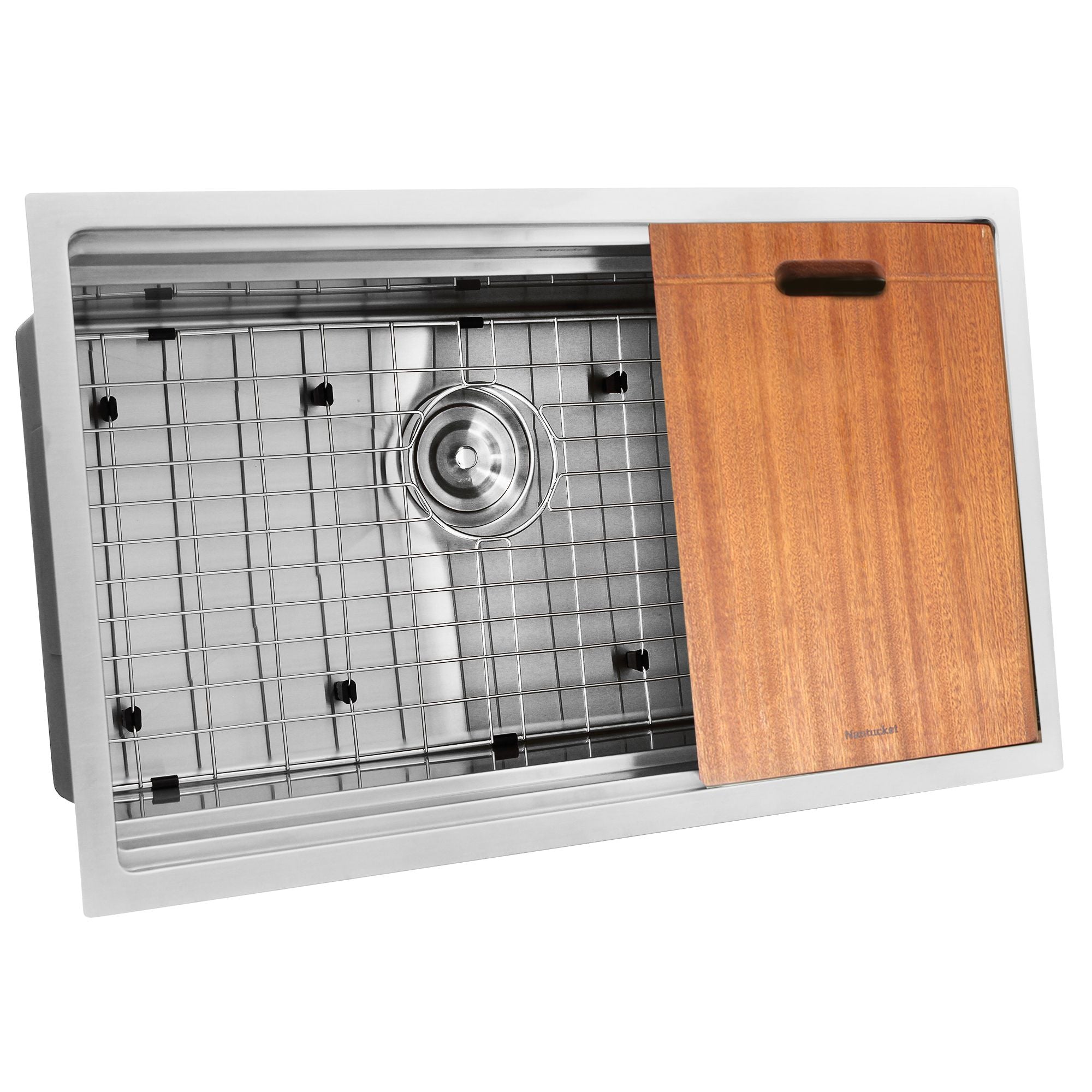 Nantucket Sinks Pro Series 30" Stainless Steel Kitchen Sink, SR-PS-3018-16 - The Sink Boutique