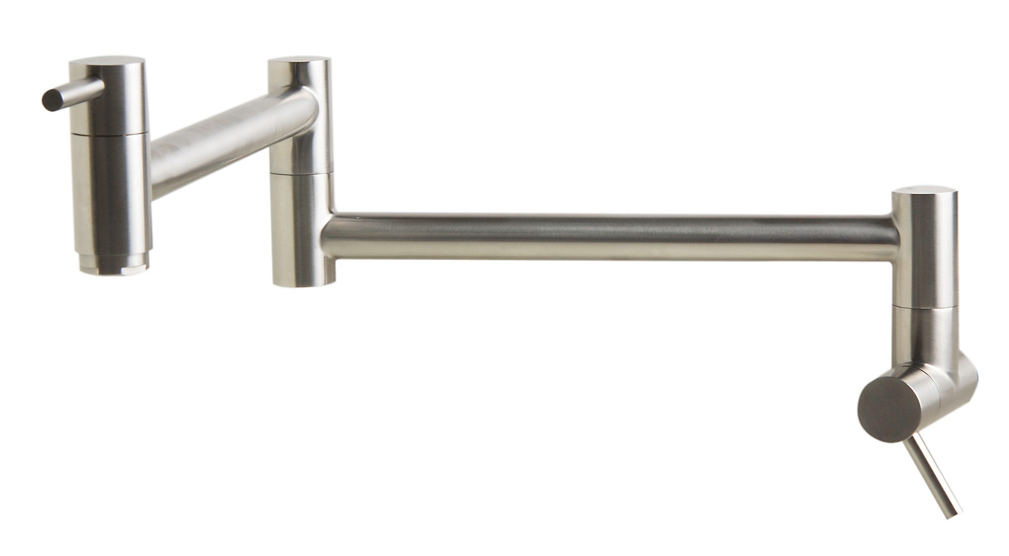 ALFI Brushed Stainless Steel Retractable Pot Filler Faucet, AB5019-BSS