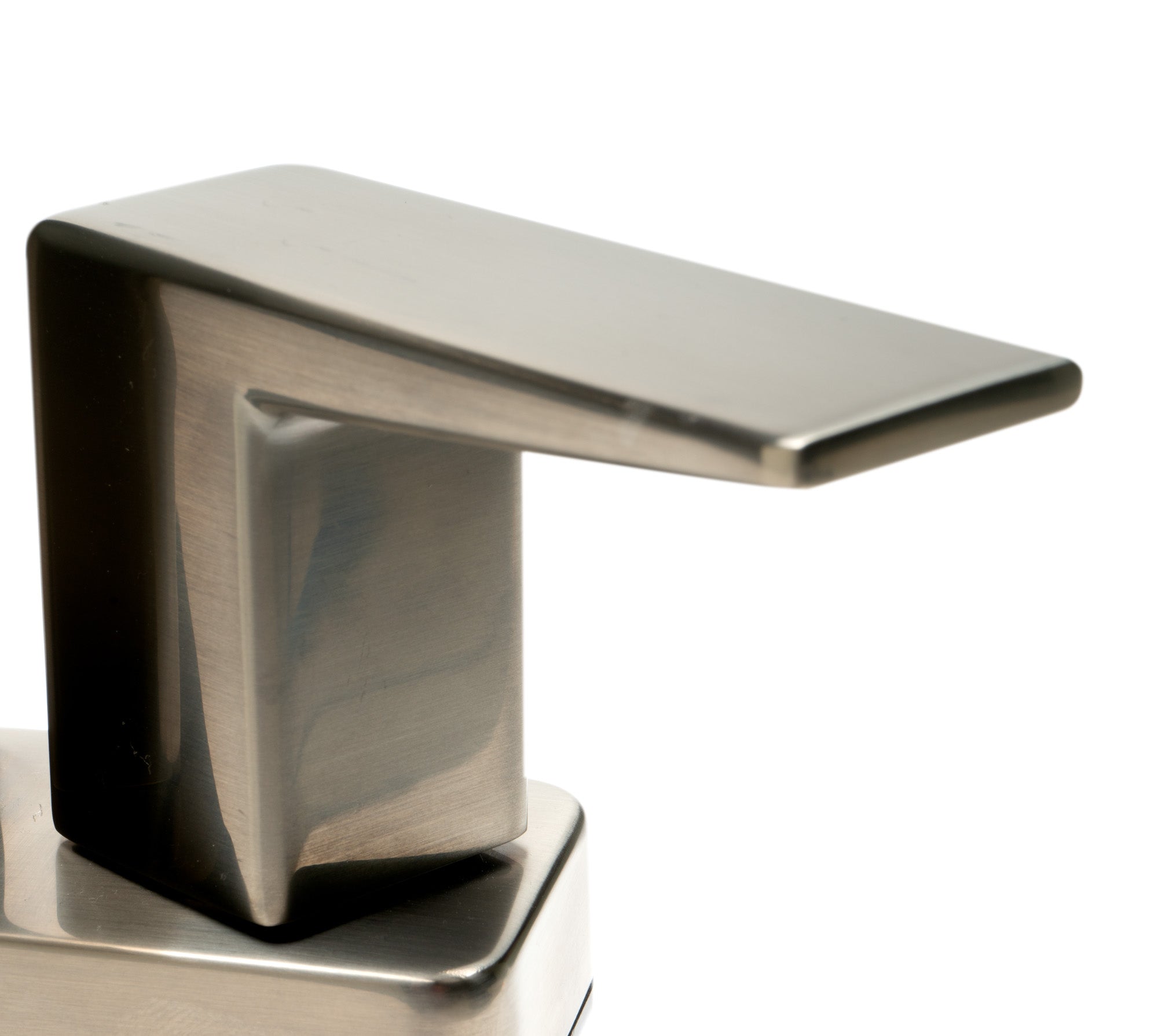 ALFI brand AB1020-BN Brushed Nickel Two-Handle 4'' Centerset Bathroom Faucet - The Sink Boutique