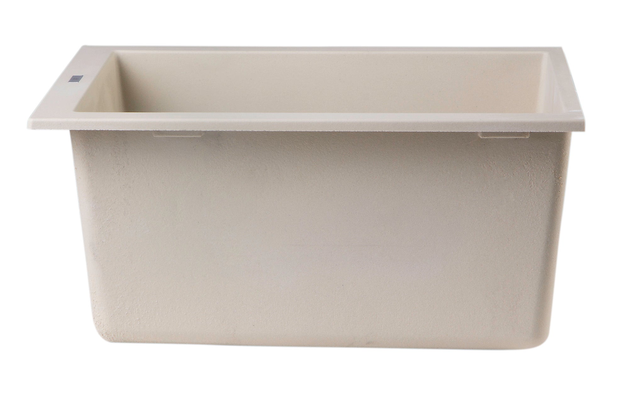 Alternate Image for ALFI Biscuit 17" Undermount Rectangular Granite Composite Kitchen Prep Sink, AB1720UM-B