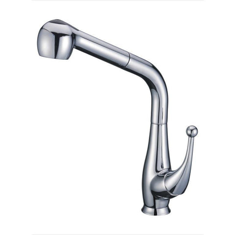 Dawn 14" 1.8 GPM Pull Out Kitchen Faucet, Chrome, AB50 3079C