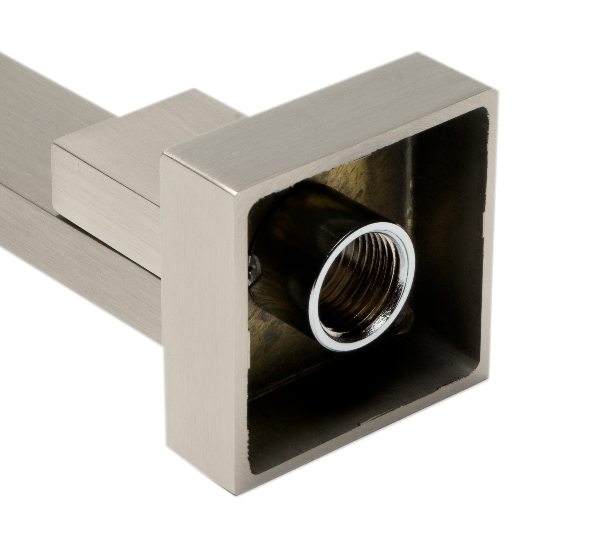 ALFI brand AB7701-BN Brushed Nickel Square Foldable Tub Spout - The Sink Boutique