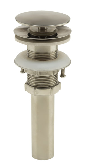 Alternate Image for ALFI Brushed Stainless Steel Pop Up Drain for Sink w/o Overflow, AB5009-BSS