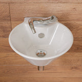 ALFI Polished Chrome Pop Up Drain for Bathroom Sink with Overflow, AB9056-PC