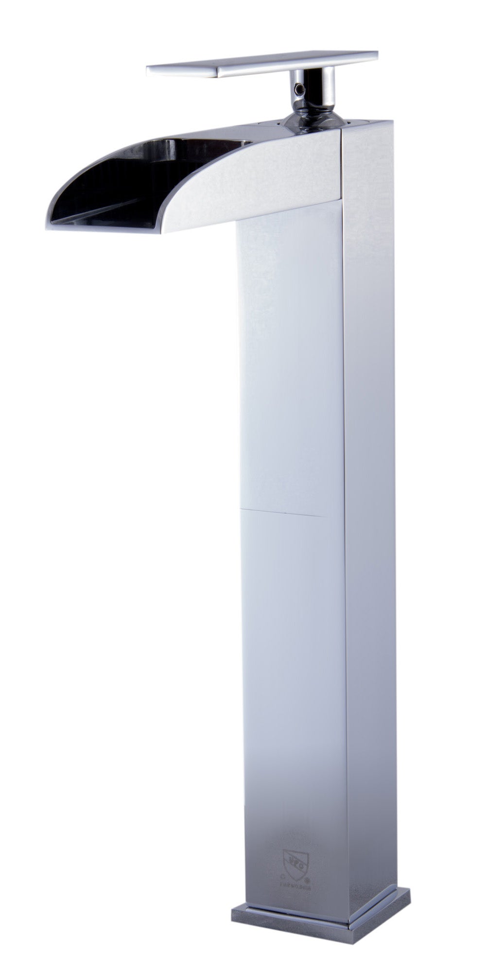 ALFI Polished Chrome Single Hole Tall Waterfall Bathroom Faucet, AB1597-PC - The Sink Boutique