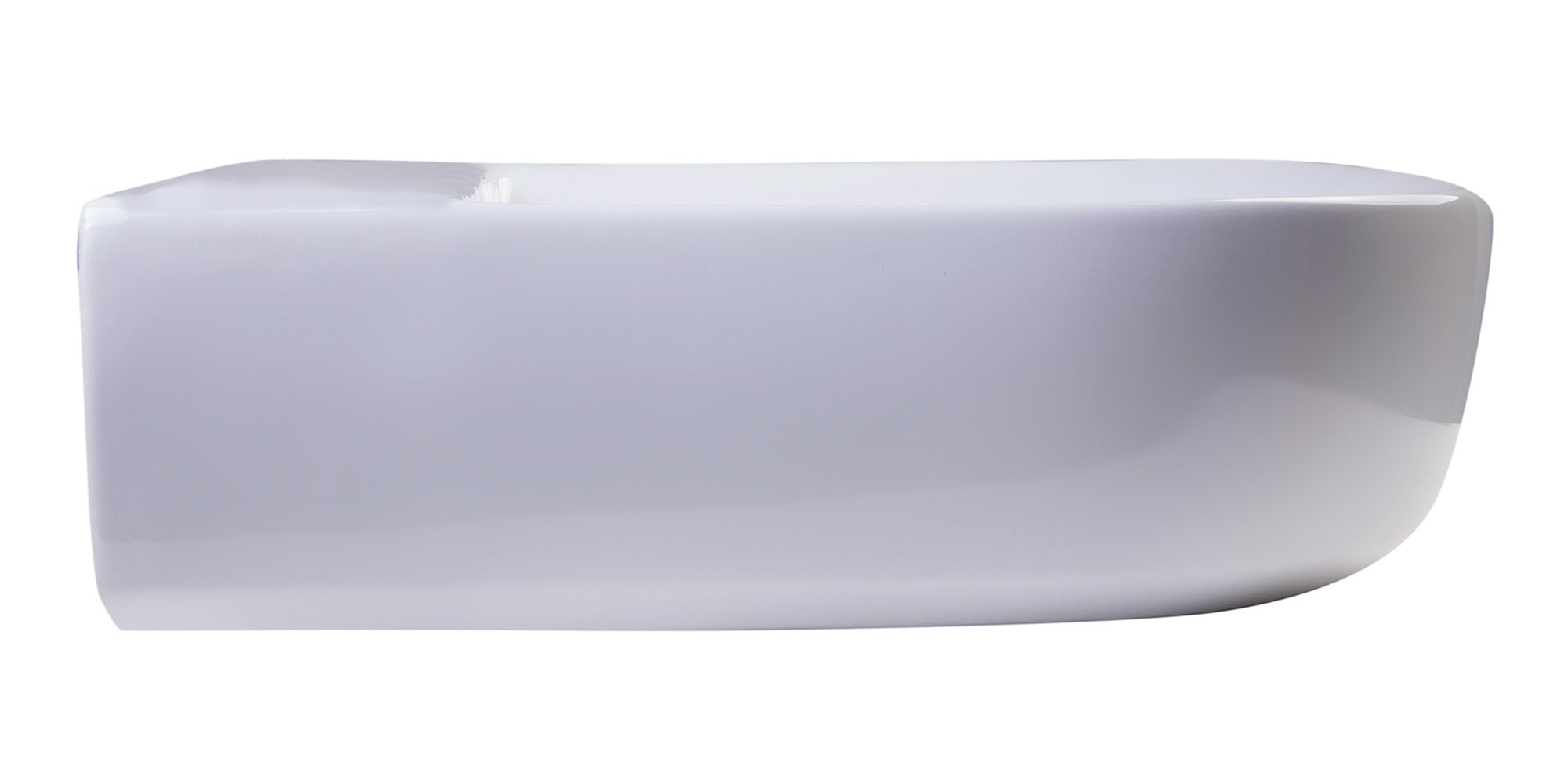 ALFI 24" White D-Bowl Porcelain Wall Mounted Bath Sink, AB111 - The Sink Boutique