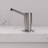 ALFI brand AB5006-BSS Modern Round Brushed Stainless Steel Soap Dispenser