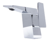 ALFI Polished Chrome Modern Single Hole Bathroom Faucet, AB1470-PC - The Sink Boutique