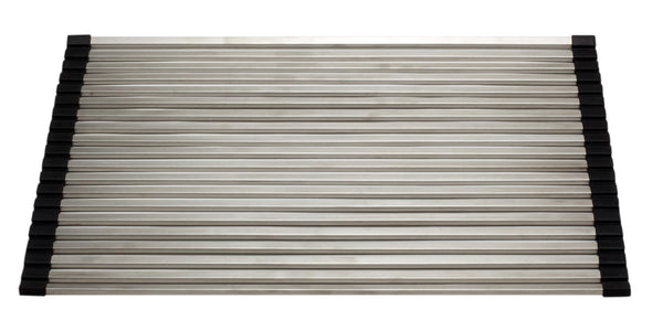 ALFI 18" x 13" Modern Stainless Steel Drain Mat for Kitchen, ABDM1813