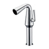 ALFI Polished Chrome Single Hole Tall Cone Waterfall Bathroom Faucet, AB1792-PC