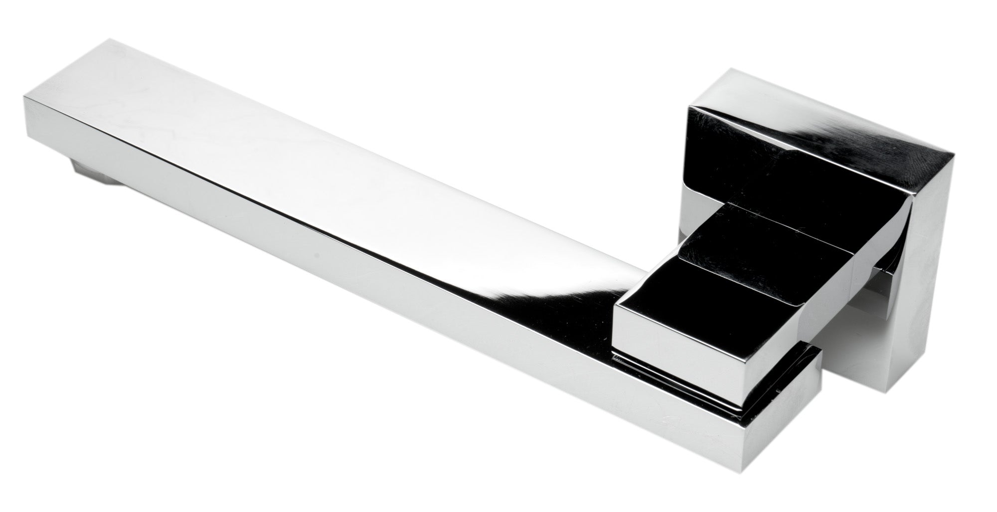 ALFI brand AB7701-PC Polished Chrome Square Foldable Tub Spout - The Sink Boutique