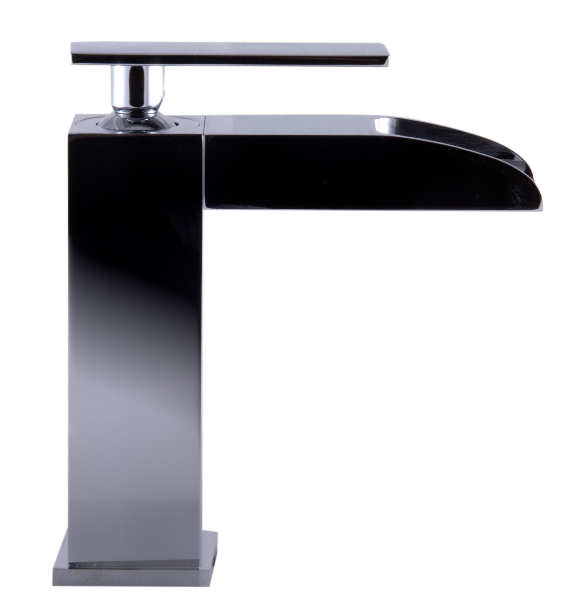 ALFI Polished Chrome Single Hole Waterfall Bathroom Faucet, AB1598-PC - The Sink Boutique