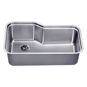 Alternate Image for Dawn 33" Stainless Steel Undermount Kitchen Sink, DSU3118
