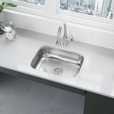 Rene 23" Stainless Steel Kitchen Sink, 18 Gauge, R1-1018-ADA - The Sink Boutique