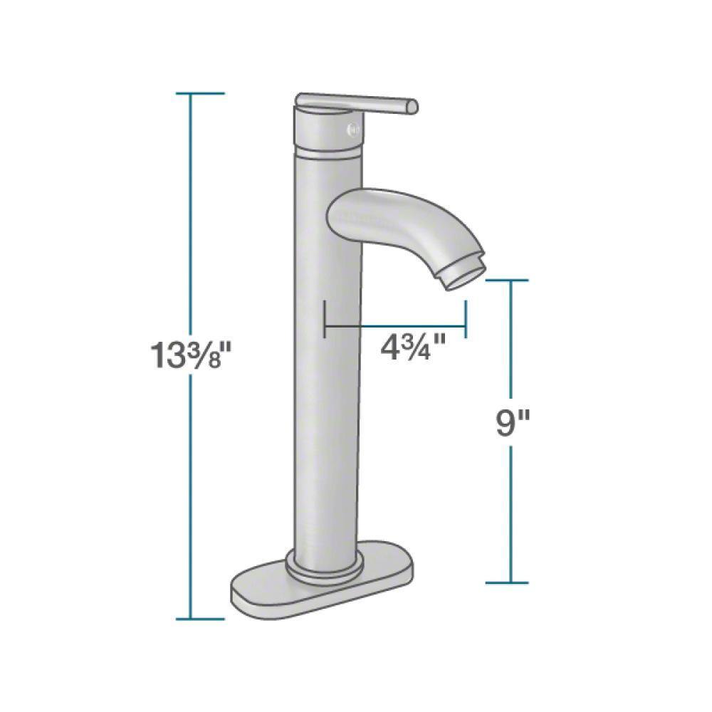 Rene 17" Square Glass Bathroom Sink, Cashmere, with Faucet, R5-5003-CAS-R9-7001-C - The Sink Boutique
