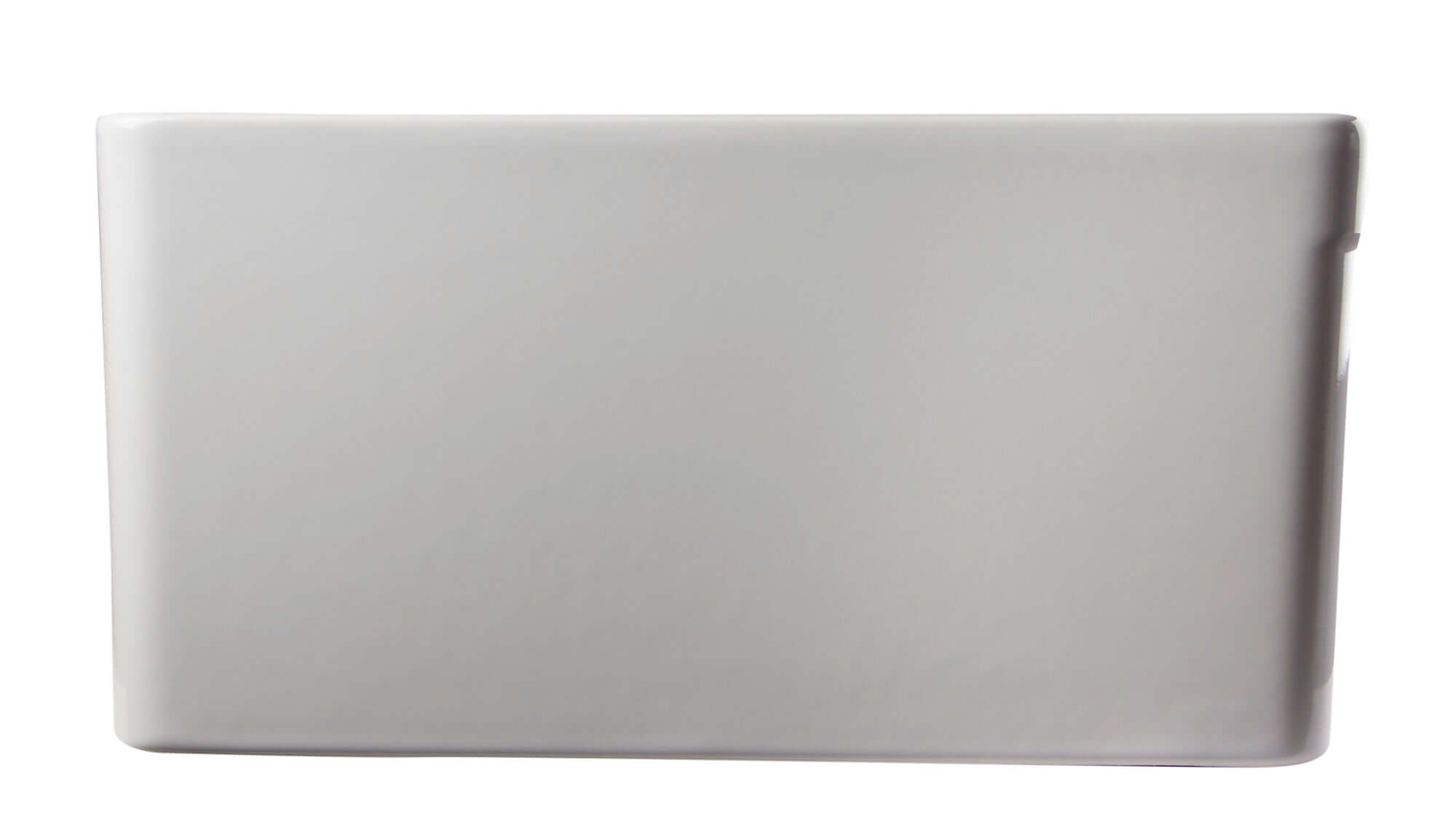 ALFI 32" Decorative Lip Double Bowl Fireclay Farmhouse Apron Sink, White, AB539-W