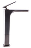 ALFI Brushed Nickel Tall Single Hole Modern Bathroom Faucet, AB1778-BN - The Sink Boutique