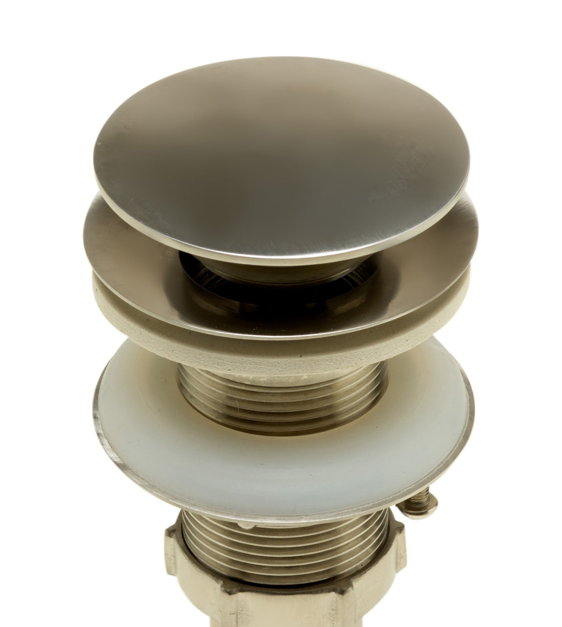 ALFI Brushed Stainless Steel Pop Up Drain for Sink w/o Overflow, AB5009-BSS - The Sink Boutique