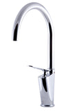 ALFI Polished Chrome Gooseneck Single Hole Bathroom Faucet, AB3600-PC - The Sink Boutique