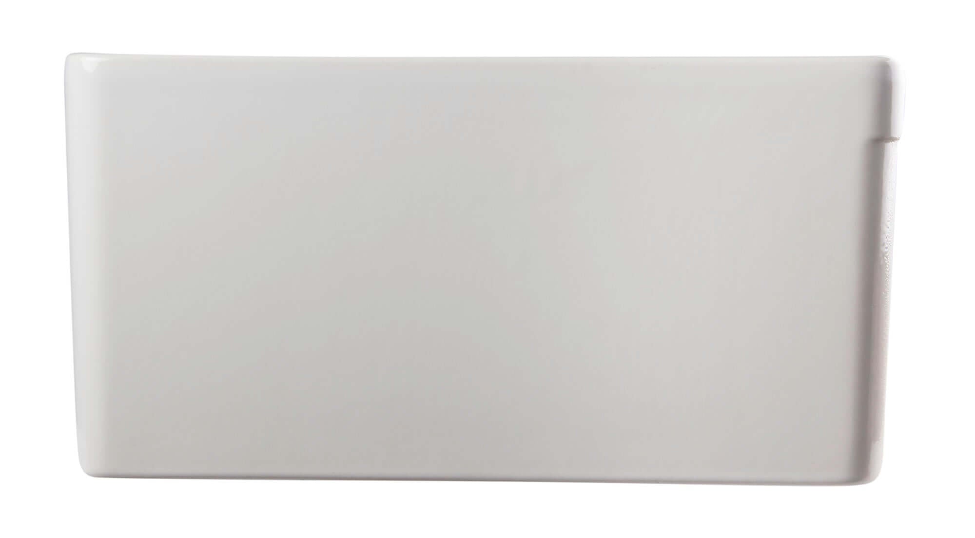 ALFI 30" Contemporary Smooth Fireclay Farmhouse Apron Sink, White, AB510-W