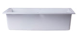 ALFI White 30" Drop-In Single Bowl Granite Composite Kitchen Sink, AB3020DI-W - The Sink Boutique