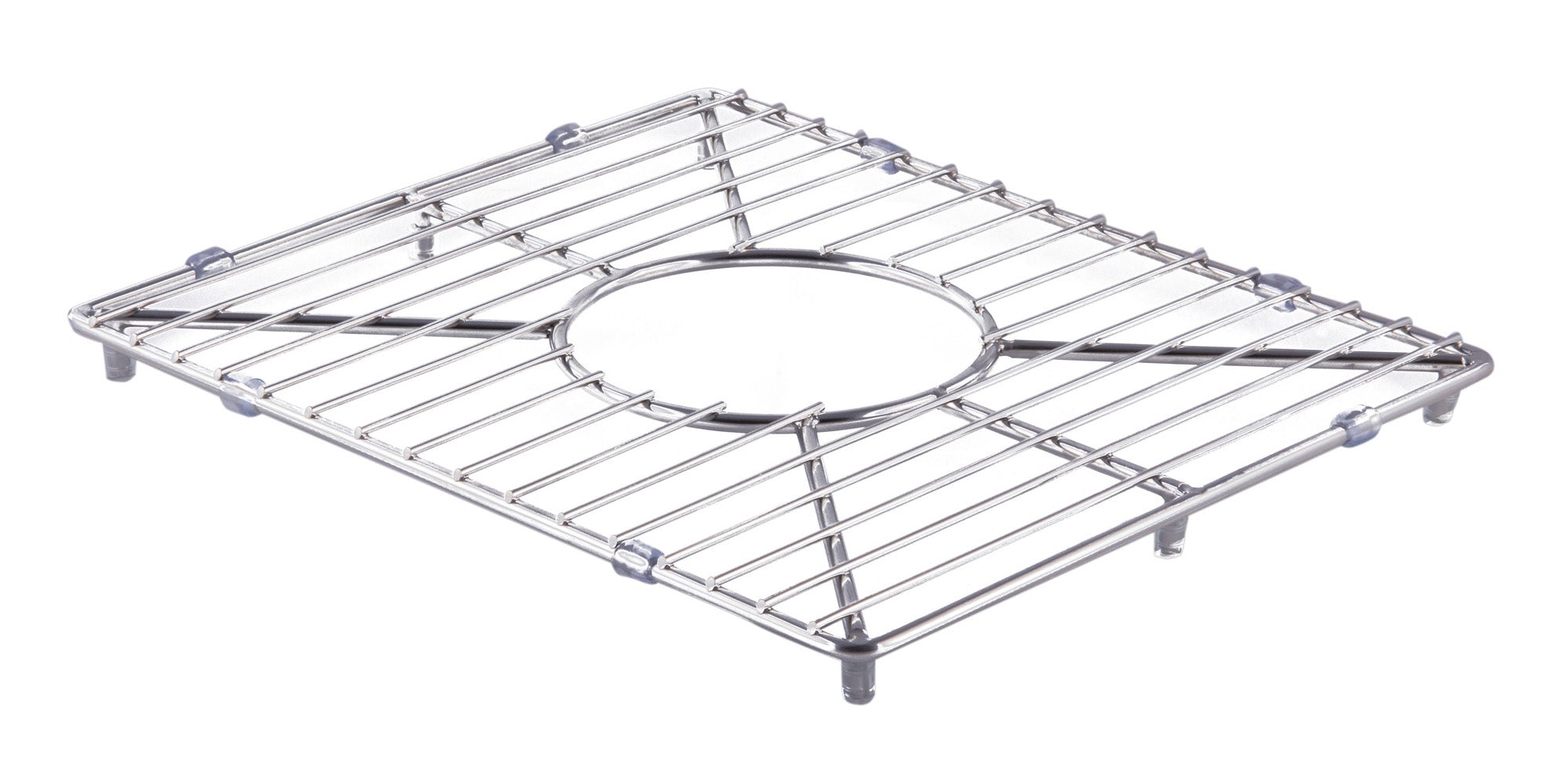 ALFI brand Stainless steel kitchen sink grid for small side of AB3618DB. AB3618ARCH ABGR3618S