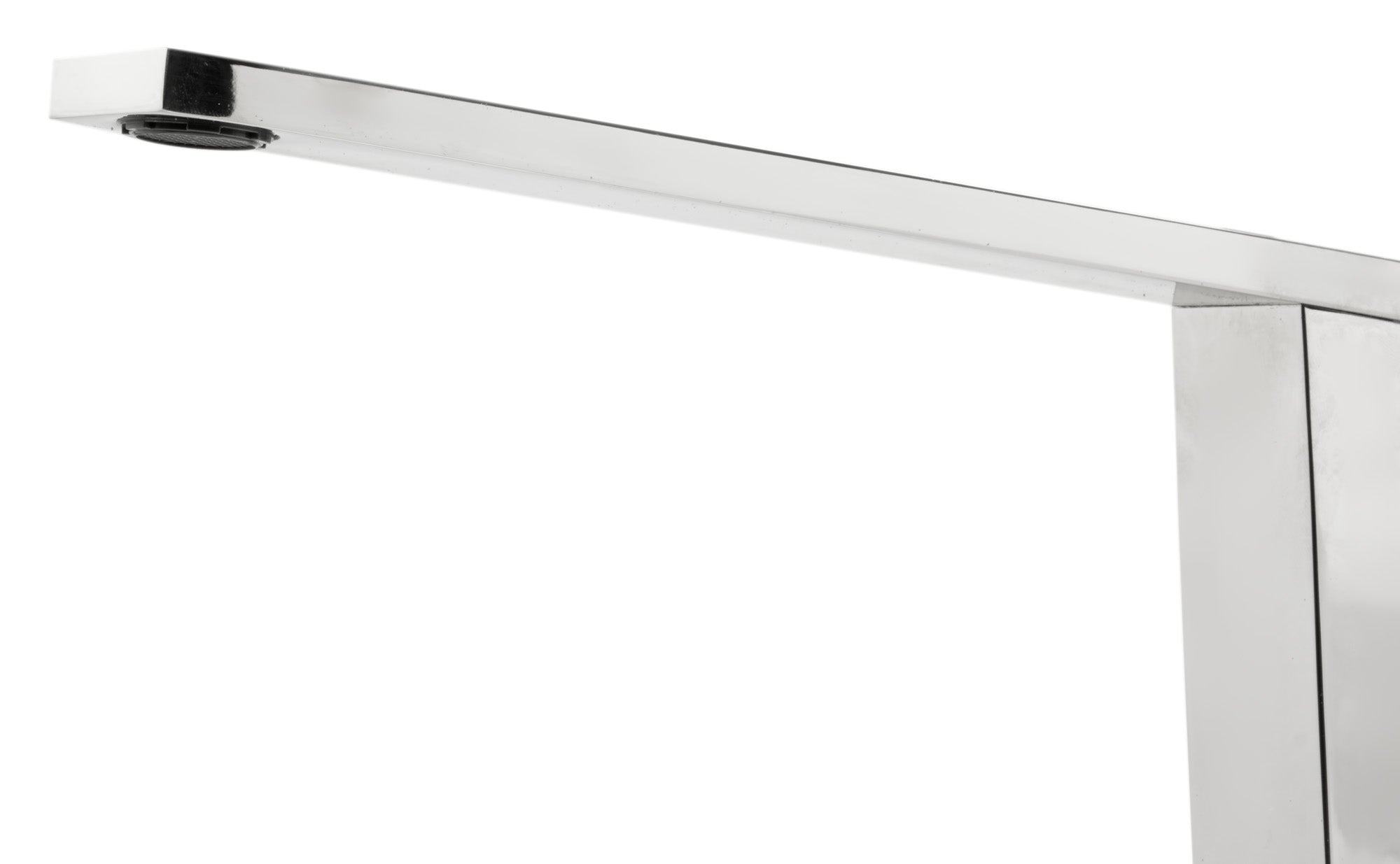 ALFI Square Modern Polished Stainless Steel Kitchen Faucet, AB2047-PSS - The Sink Boutique