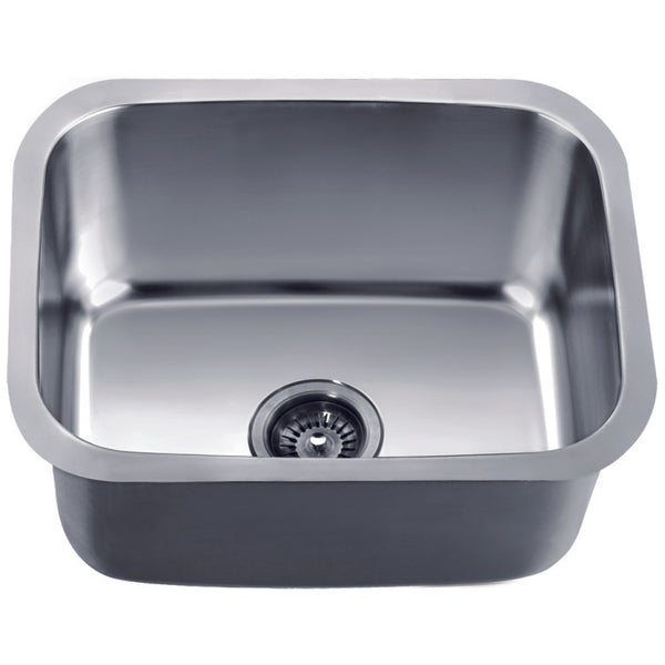 Dawn 21" Stainless Steel Undermount Kitchen Sink, ASU103