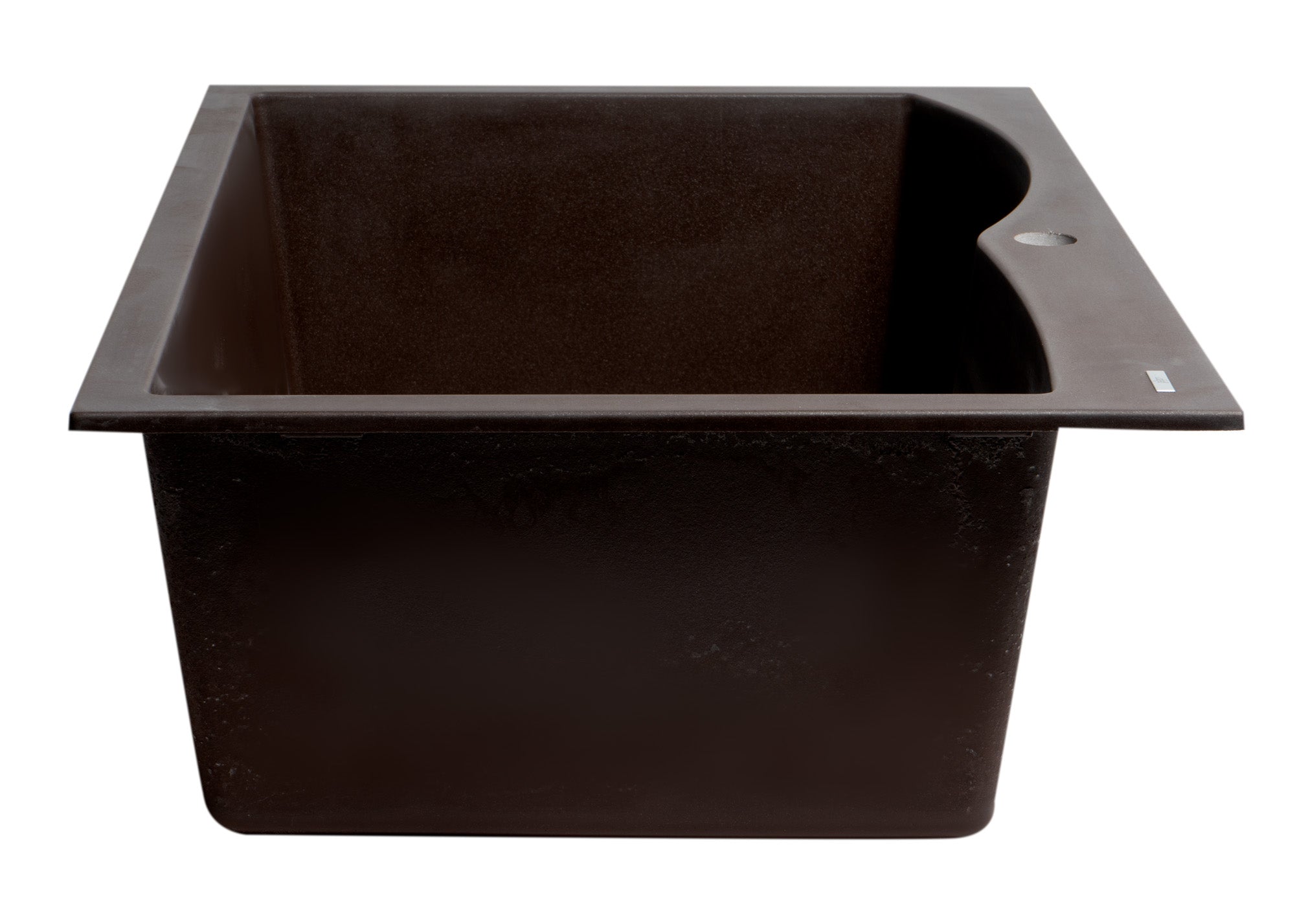 Alternate Image for ALFI brand AB3320DI-C Chocolate 33" Double Bowl Drop In Granite Composite Kitchen Sink