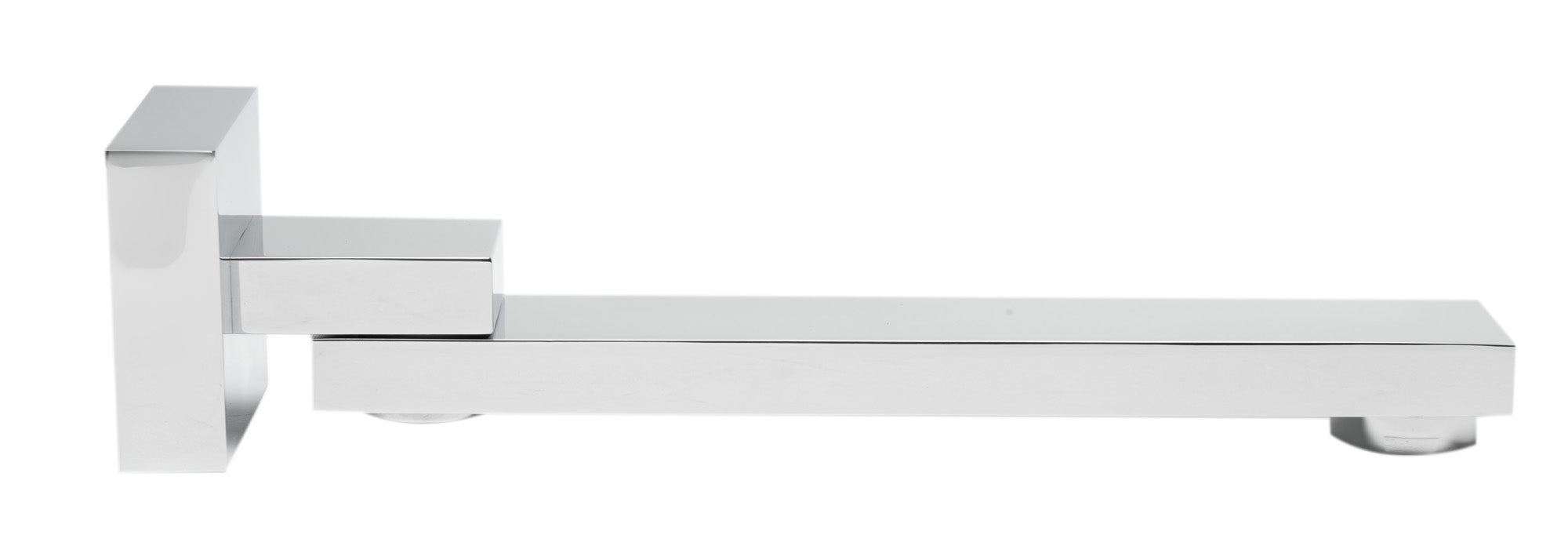 ALFI brand AB7701-PC Polished Chrome Square Foldable Tub Spout - The Sink Boutique