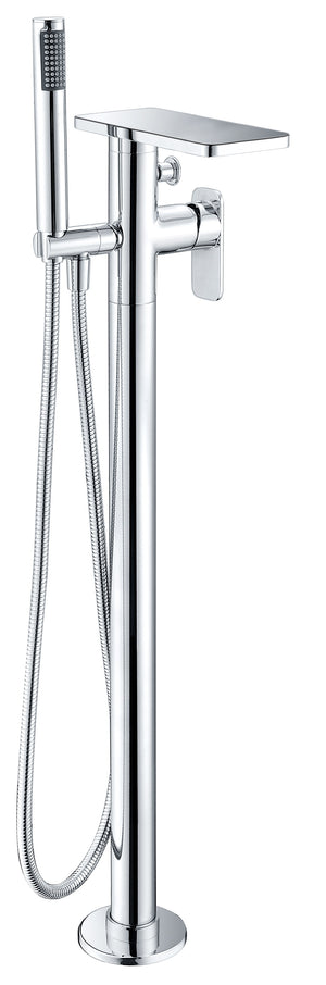 Alternate Image for ALFI brand AB2875-PC Polished Chrome Free Standing Floor Mounted Bath Tub Filler