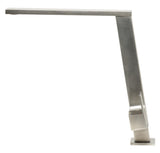 ALFI Square Modern Brushed Stainless Steel Kitchen Faucet, AB2047-BSS - The Sink Boutique