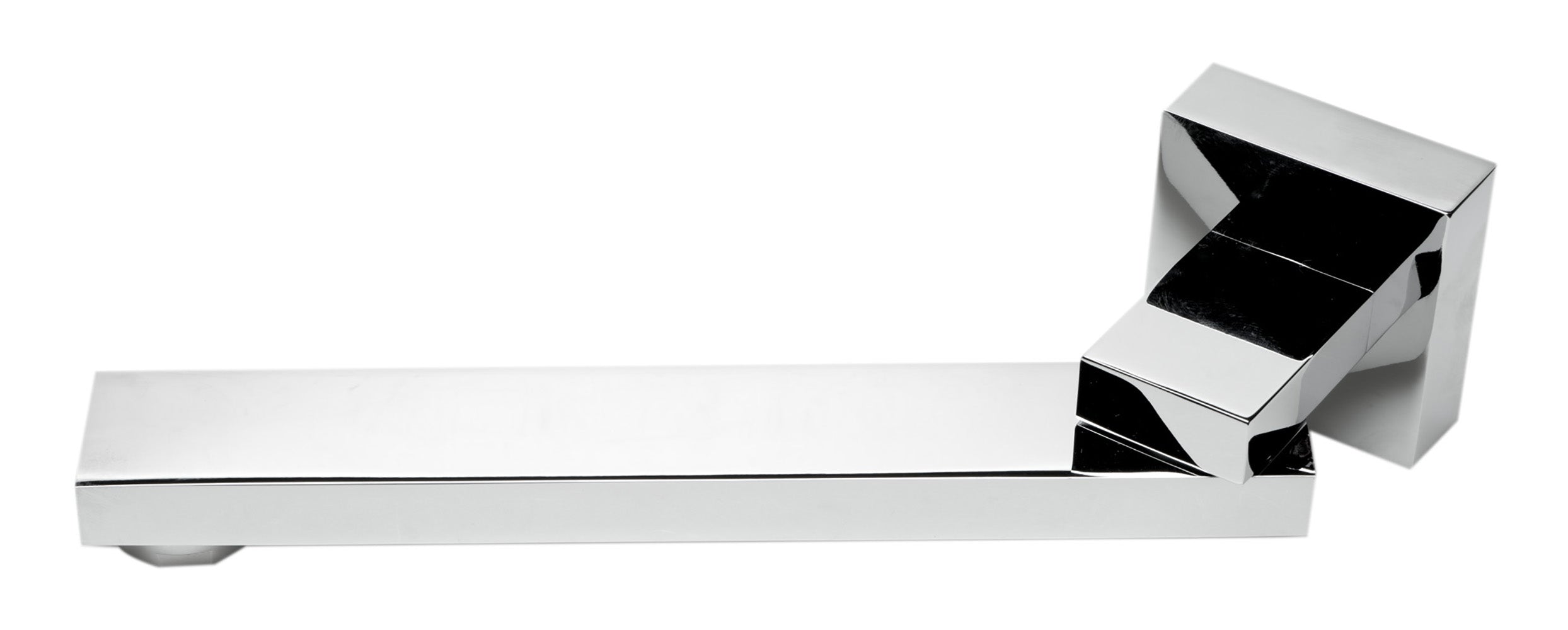 ALFI brand AB7701-PC Polished Chrome Square Foldable Tub Spout - The Sink Boutique