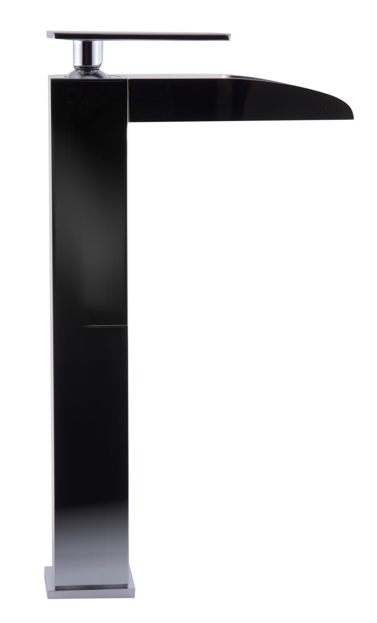 ALFI Polished Chrome Single Hole Tall Waterfall Bathroom Faucet, AB1597-PC - The Sink Boutique