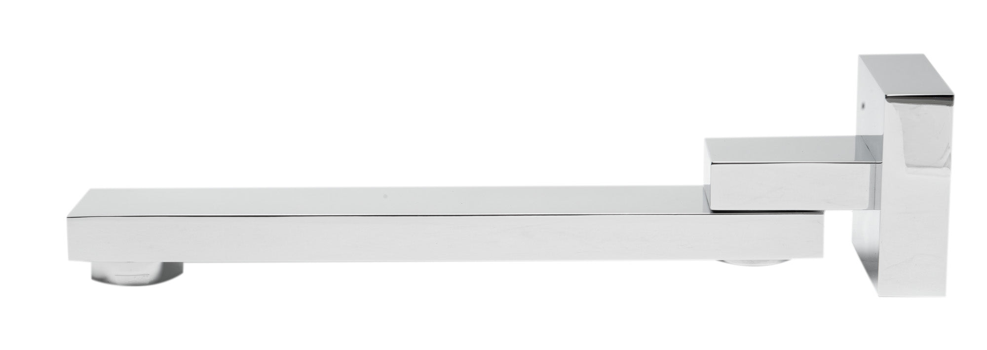 ALFI brand AB7701-PC Polished Chrome Square Foldable Tub Spout - The Sink Boutique