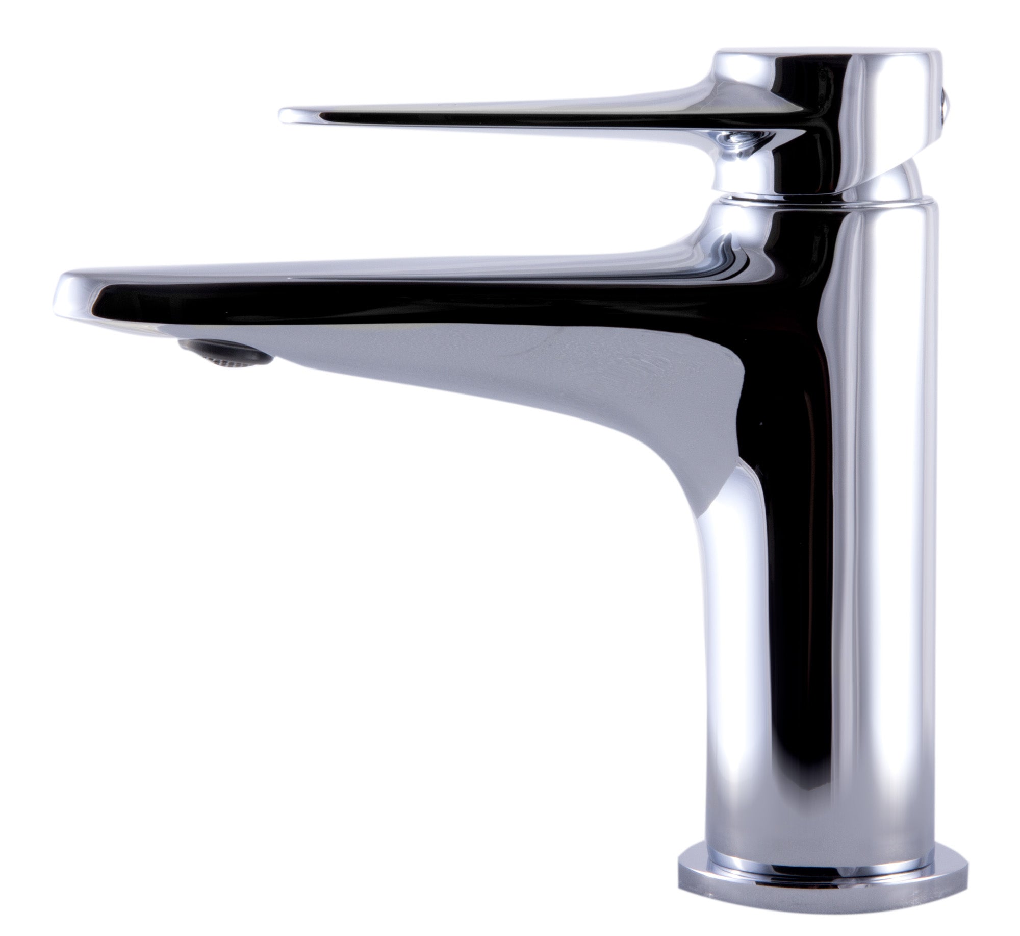 ALFI Polished Chrome Modern Single Hole Bathroom Faucet, AB1770-PC - The Sink Boutique