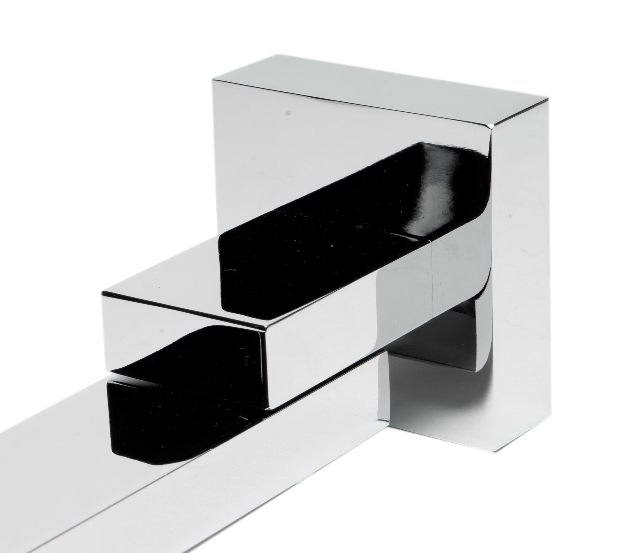 ALFI brand AB7701-PC Polished Chrome Square Foldable Tub Spout - The Sink Boutique