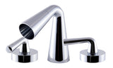 ALFI Polished Chrome Widespread Cone Waterfall Bathroom Faucet, AB1790-PC - The Sink Boutique