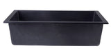 ALFI Black 30" Undermount Single Bowl Granite Composite Kitchen Sink, AB3020UM-BLA - The Sink Boutique